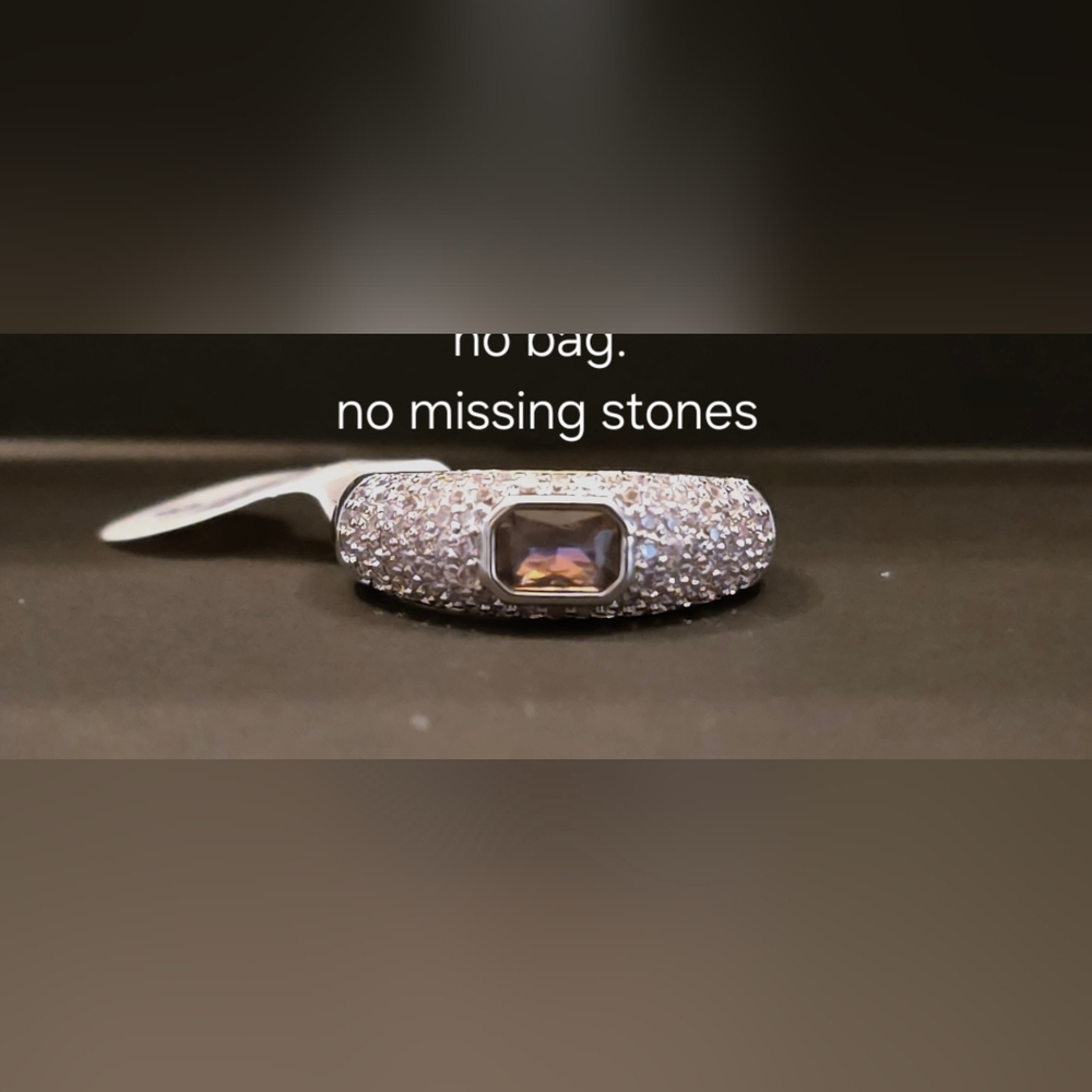 Pave Crystal Ring